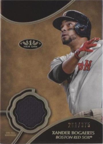 2019 Topps Tier One - Xander Bogaerts #T1R-XB