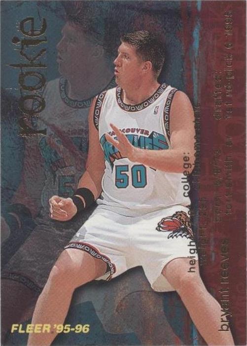 National Basketball Association (NBA) Bryant Reeves National Basketball Association (NBA) Bryant Reeves
