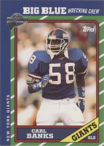 2004 Topps All-Time Fan Favorites Carl Banks #7
