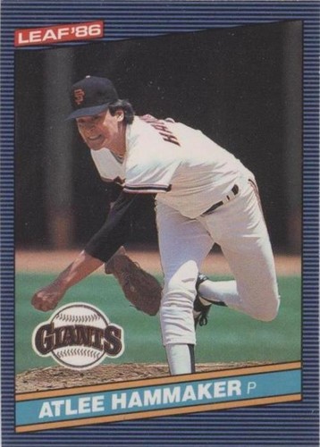 1986 Leaf Canadian - Atlee Hammaker #220