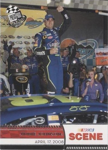 2009 Press Pass - Jimmie Johnson #72