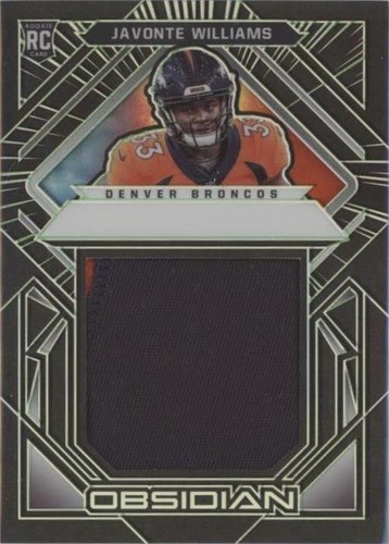 2021 Panini Obsidian Javonte Williams #VM-JWI
