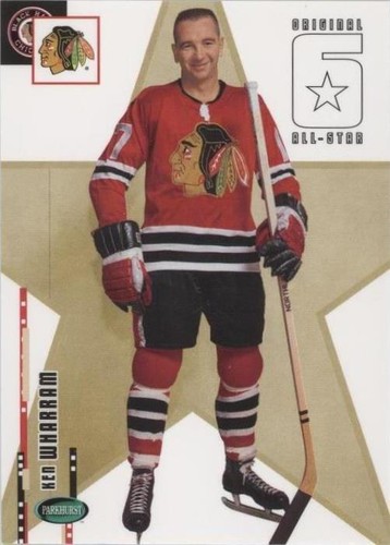 2003-04 Parkhurst Original Six Chicago Blackhawks - Kenny Wharram #70