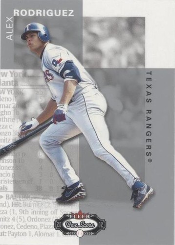 2002 Fleer Box Score - Alex Rodriguez #96