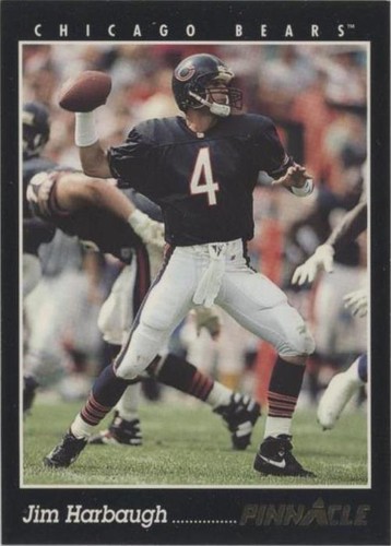 1993 Pinnacle Jim Harbaugh #308