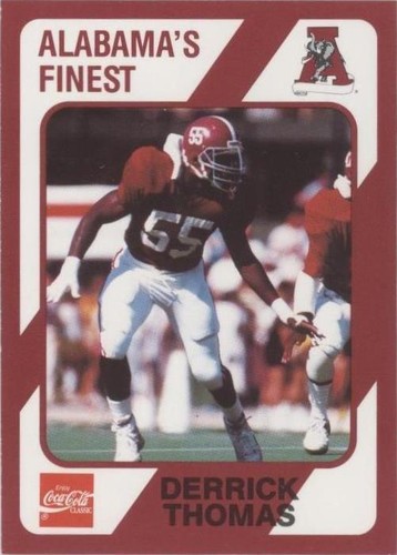 1989 Collegiate Collection Alabama Crimson Tide Derrick Thomas #84