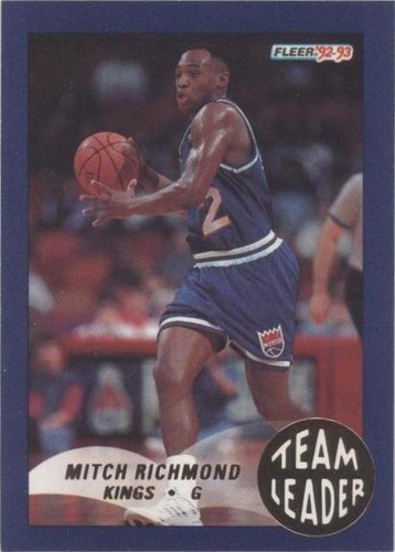 1992-93 Fleer - Mitch Richmond #23