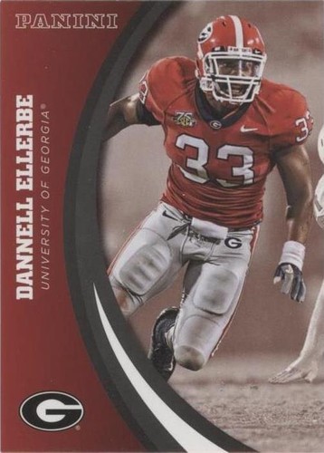 2015 Panini Georgia Bulldogs Dannell Ellerbe #22
