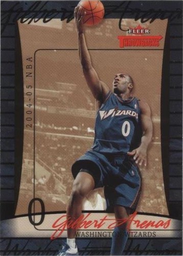 2004-05 Fleer Throwbacks - Gilbert Arenas #37