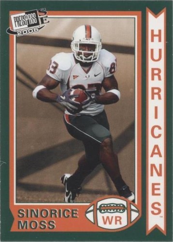 2006 Press Pass SE Sinorice Moss #OS 11