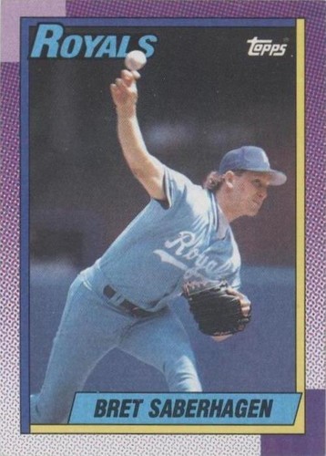 1990 Topps - Bret Saberhagen #350