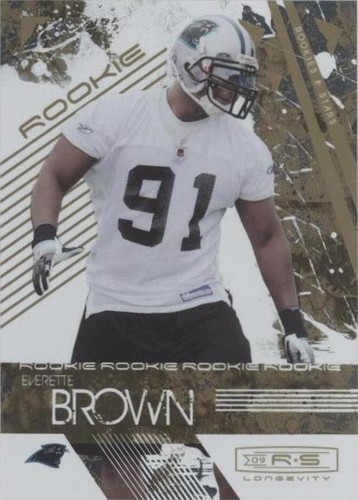 2009 Donruss Rookies & Stars Longevity Everette Brown #150
