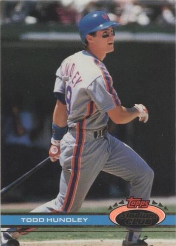1991 Topps Stadium Club - Todd Hundley #349