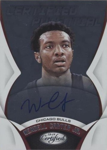 2018-19 Panini Certified - Wendell Carter Jr. #CP-WC