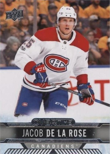 2017-18 Upper Deck Overtime - Jacob De La Rose #151