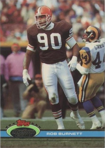 1991 Topps Stadium Club Rob Burnett #201