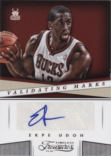 2013-14 Panini Timeless Treasures - Ekpe Udoh #22