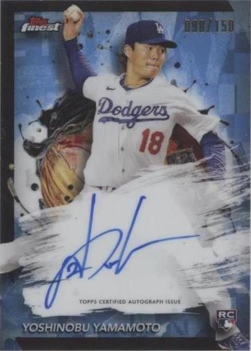 2024 Topps Finest - Yoshinobu Yamamoto #FA-YY