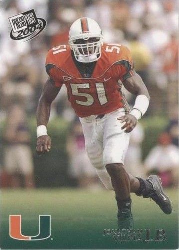 2004 Press Pass Jonathan Vilma #39