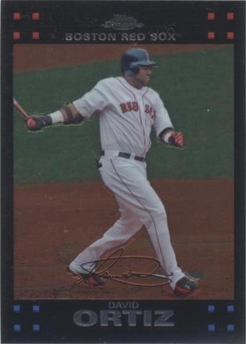 2007 Topps Chrome - David Ortiz #136