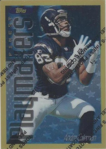 1996 Topps Finest Andre Coleman #42