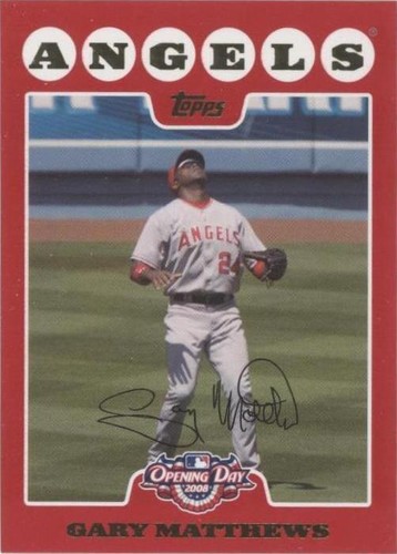 2008 Topps Opening Day - Gary Matthews Jr. #161