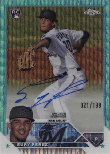 2023 Topps Chrome Update Series - Eury Perez #RA-EP