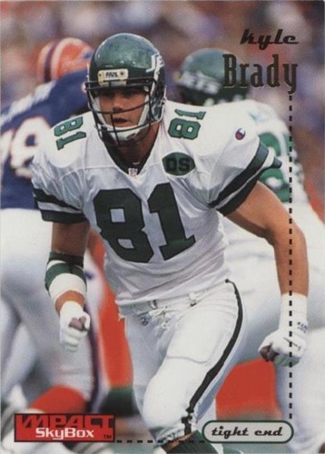 1996 Skybox Impact Kyle Brady #98
