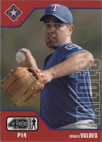 2002 Upper Deck 40 Man - Ismael Valdes #258
