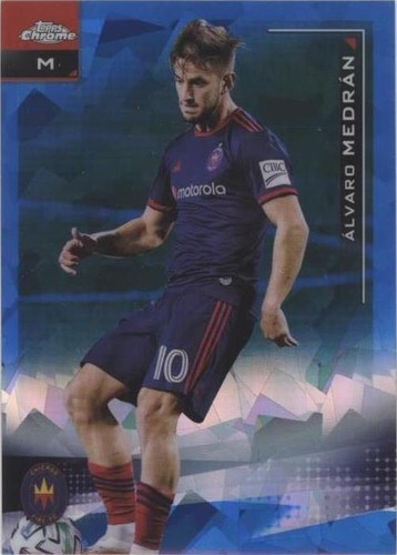 2021 Topps Chrome MLS Sapphire Edition Alvaro Medran #5