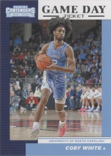 2019-20 Panini Contenders Draft Picks - Coby White #8