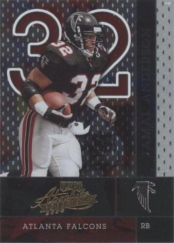 2002 Playoff Absolute Memorabilia Jamal Anderson #57