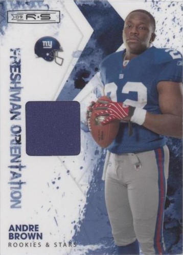 2009 Donruss Rookies & Stars Andre Brown #10