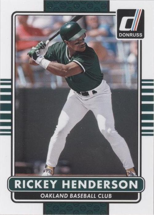 Panini Donruss - Rickey Henderson #181 2015