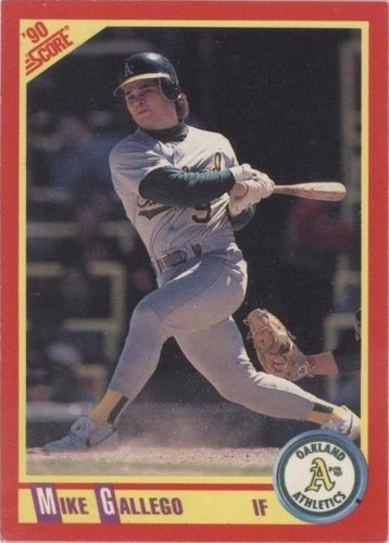 1990 Score - Mike Gallego #323