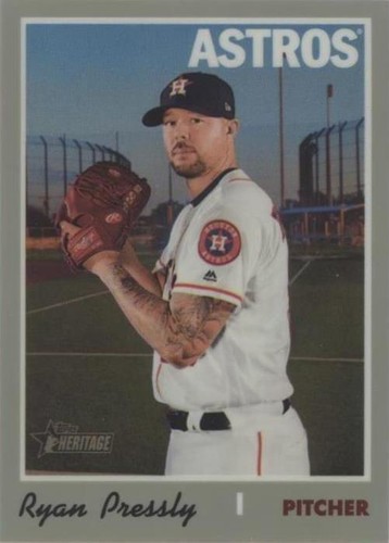 2019 Topps Heritage High Number - Ryan Pressly #THC-676