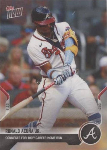2021 Topps Now - Ronald Acuña Jr. #393