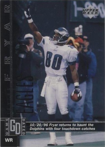 1997 Upper Deck Irving Fryar #154
