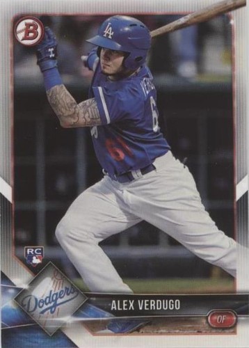 2018 Bowman - Alex Verdugo #72