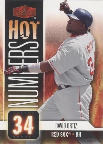 2006 Flair Showcase - David Ortiz #HN-7