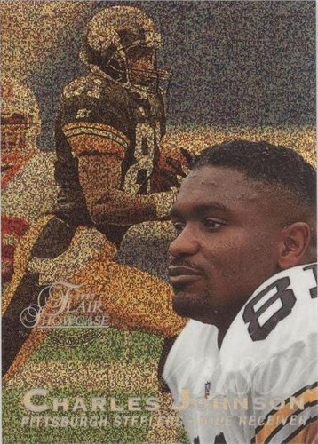 1997 Flair Showcase Charles Johnson #107