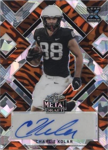 2022 Leaf Metal Draft Charlie Kolar #BA-CK1