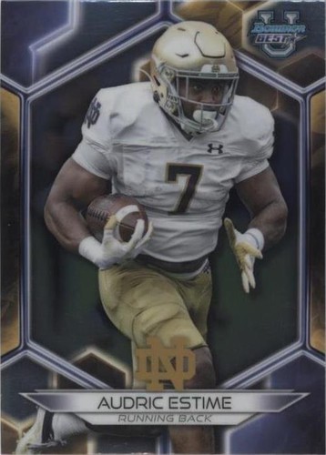 2023 Bowman's Best University Audric Estime #59