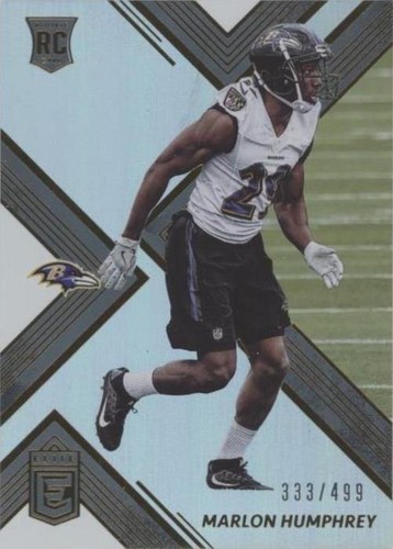 2017 Donruss Elite Marlon Humphrey #124