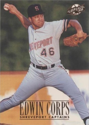 1996 Fleer Excel - Edwin Corps #242