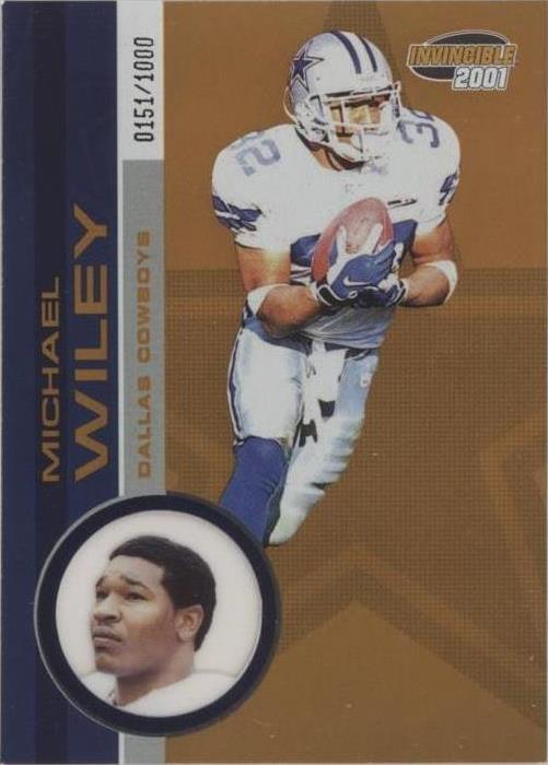 2001 Pacific Invincible Michael Wiley #69