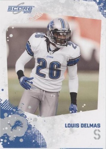 2010 Score Louis Delmas #100