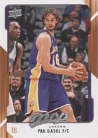 2008-09 Upper Deck MVP - Pau Gasol #70