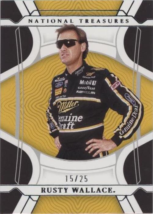 2022 Panini National Treasures - Rusty Wallace #89