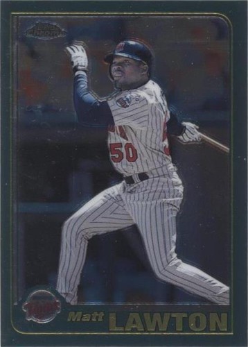 2001 Topps Chrome - Matt Lawton #163